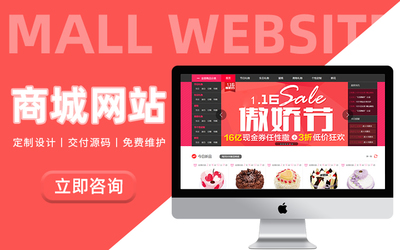 購物商城網站展示開發服裝外貿營銷零售批發手機建設團購模板定制